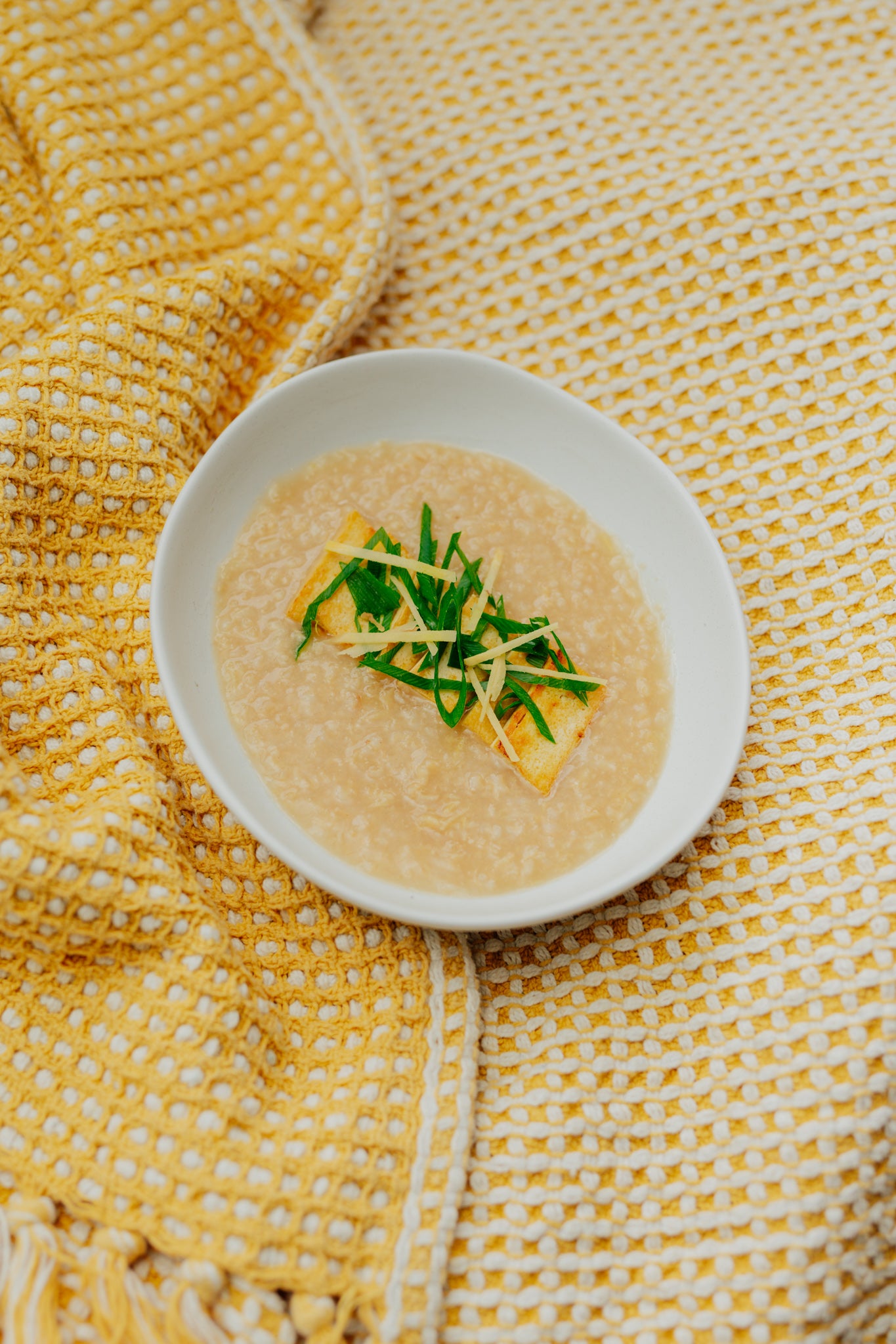 Savoury Vegan Ginger Congee