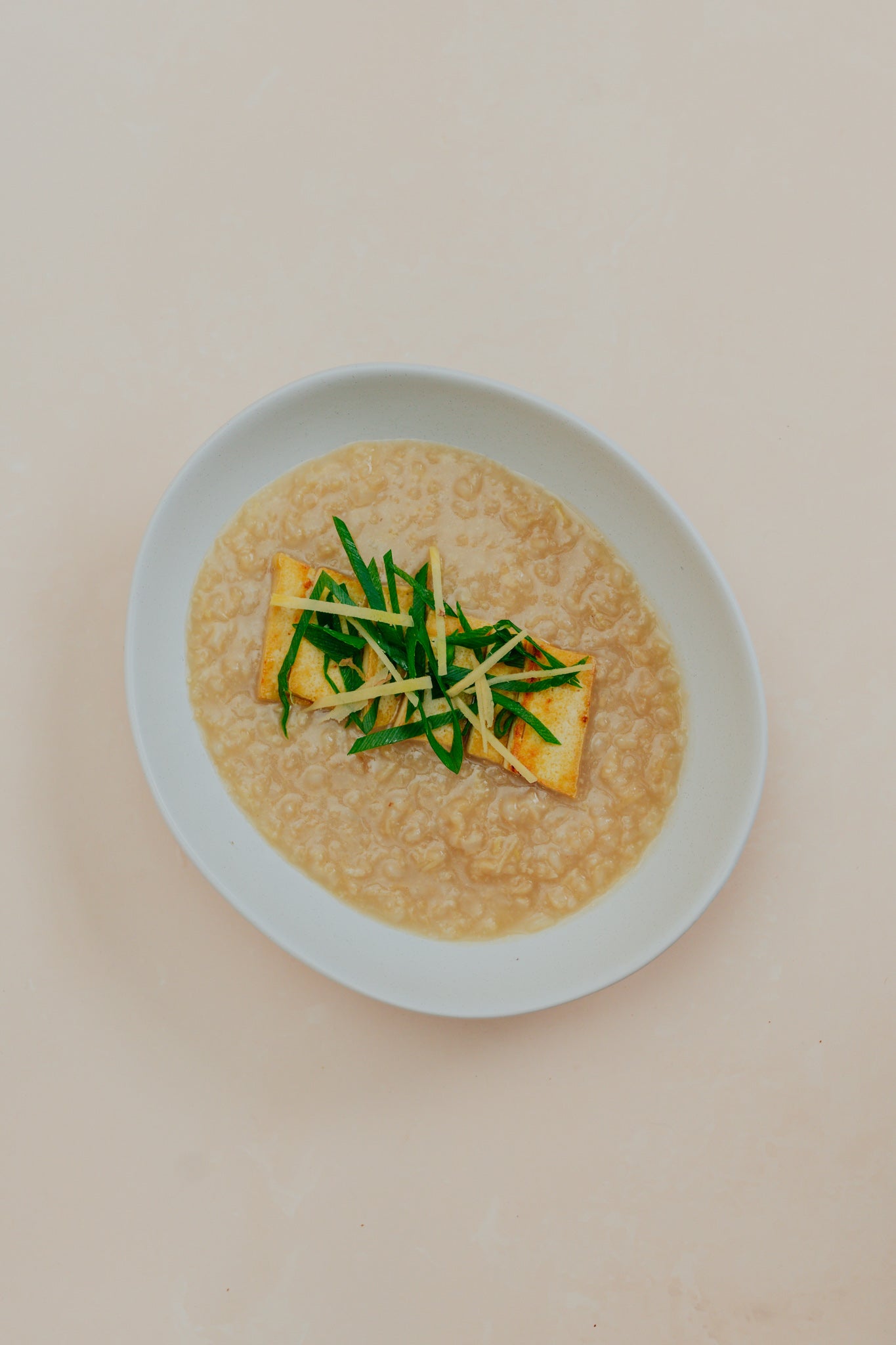 Savoury Vegan Ginger Congee