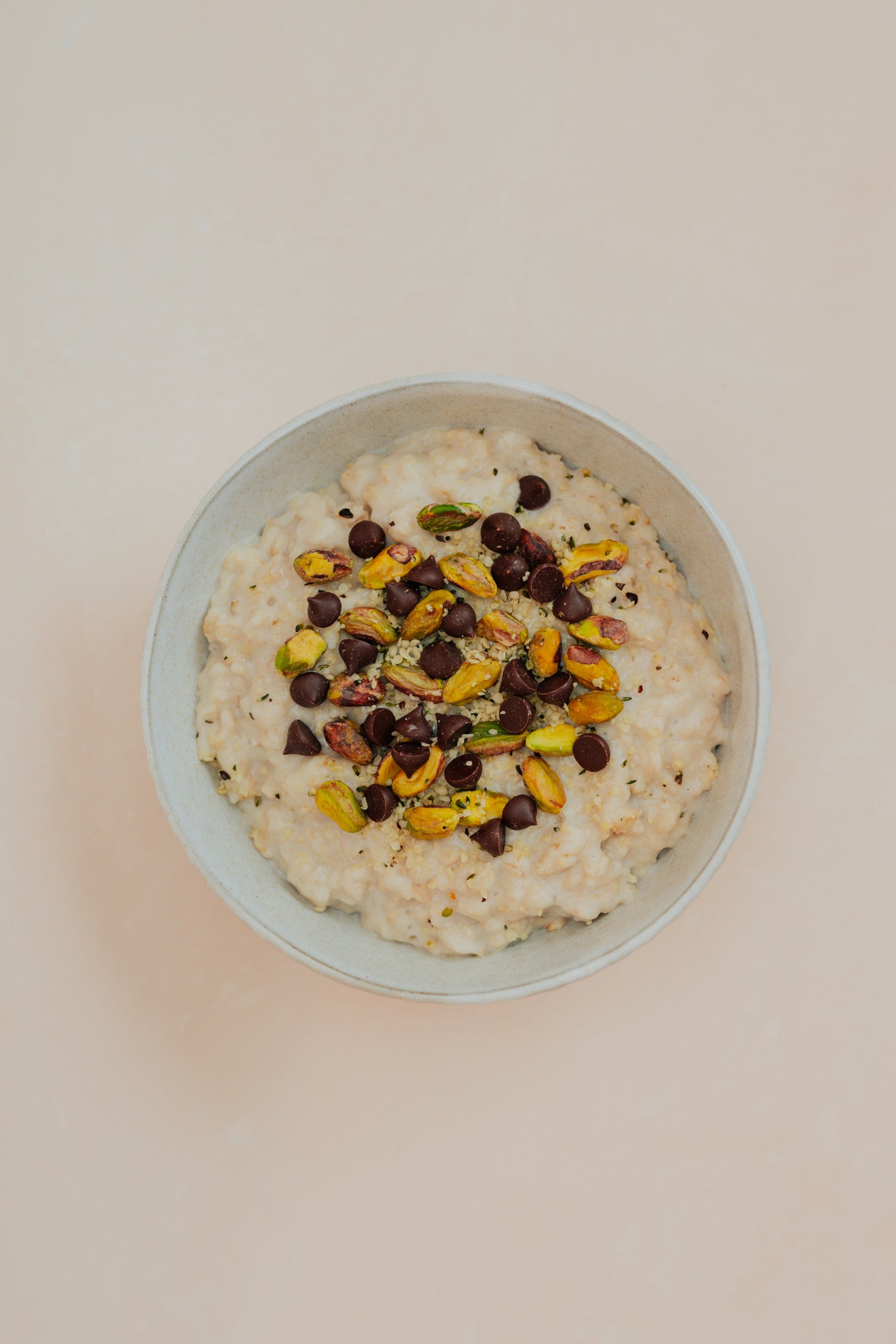 Pistachio, Hemp & Chocolate Oatmeal
